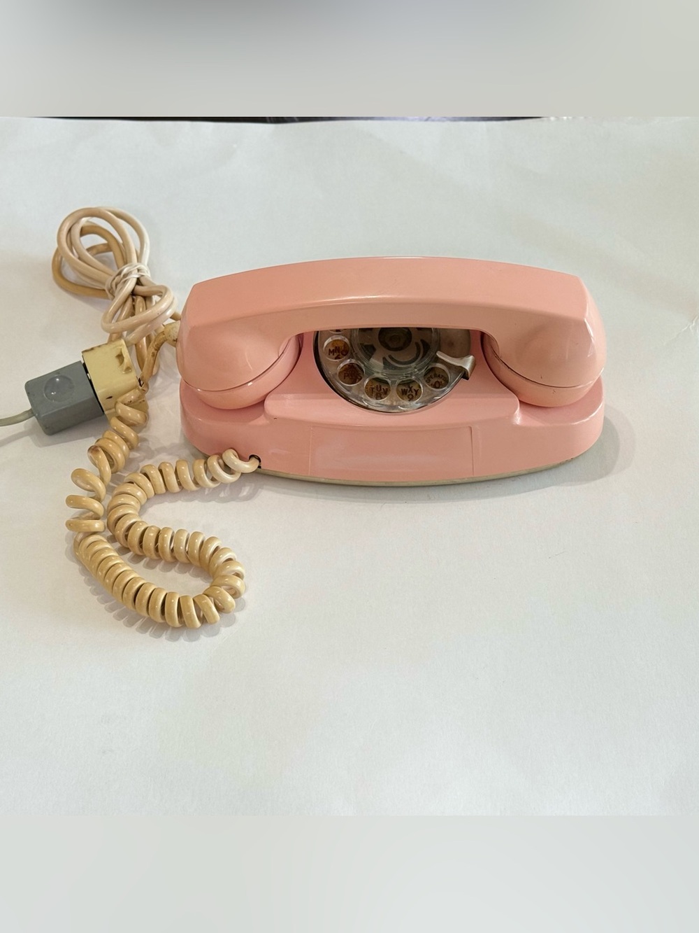 Vintage Western Electric THE PRINCESS Pink Rotary Dial Telephone Bell System